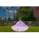 3D Flowers Vestidos De 15 Anos Sweetheart Neck Lilac Quinceanera Dress Sequin Off Shoulder Sweet 15 Gowns With Bow