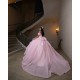 Off Shoulder Pink Quinceanera Dress Sweetheart Neck Sweet 15 Gowns Wear Pageant Sequin 2024 Ball Gown Princess Dresses With Bow