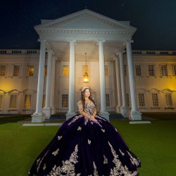 Off Shoulder Quince Dress Purple Vestidos De 15 Anos Lace Appliques Sweetheart Neck Vestidos De XV Anos