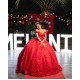 Sweetheart Red Quince Dress Off Shoulder Vestidos De 15 Anos Wear Pageant Lace Appliques Women 2024 Ball Gown