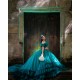 Ruffled Green Quinceanera Dress Sweetheart Neck Vestidos De 15 Anos Sleeveless Girl Women Dress