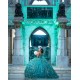 Spaghetti Strap Vestidos De 15 Anos Green Quinceanera Dress Sweetheart Neck Sweet 15 Prom Party Dresses With 3D Flowers