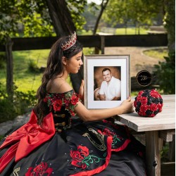 Sweetheart Neck Black Quinceanera Dress Off Shoulder Vestidos De 15 Anos Bow Birthday Party Gowns With Embroidered Flowers