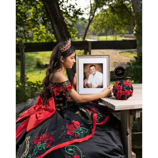 Sweetheart Neck Black Quinceanera Dress Off Shoulder Vestidos De 15 Anos Bow Birthday Party Gowns With Embroidered Flowers