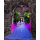 Two Piece Lilac Quinceanera Dress Sweetheart Neck Vestidos De 15 Anos Crystal 15TH Birthday Dress With 3D Flowers