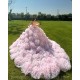 Ruffled Pink Quince Dress Sweetheart Neck Girls Sweet 16 Dresses Lace Vestidos De 15 Anos Off Shoulder Wear Pageant