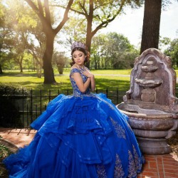 Off Shoulder Vestidos De 15 Anos Blue Quinceanera Dress Lace Appliques Girls Sweet 16 Dresses Sweetheart Neck Women 2024 Ball Gown