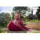 Sweetheart Neck Burgundy Quinceanera Dress Instagram Gowns Embroidered Girls Sweet 16 Dresses Off Shoulder Wear Pageant