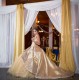 Sleeveless Champagne Quinceanera Dress 15 Birthday Party Robe Pearl Instagram Gowns Sweetheart Neck Girls Sweet 16 Dresses