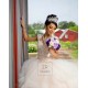 V Neck Champagne Ruffled Quinceanera Dress Instagram Gowns Lace Appliques Girls Sweet 16 Dresses Sleeveless Wear Pageant