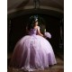 Off Shoulder Lilac Quinceanera Dress Vestidos De 15 Anos Sweetheart Neck Women 2024 Ball Gown Lace Appliques Girls Sweet 16 Dresses