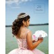 Pink Quinceanera Dress Sleeveless Sequin Instagram Gowns Lace Appliques Girls Sweet 16 Dresses 15 Birthday Party Robe