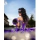 Off Shoulder Purple Quinceanera Dress Vestidos De 15 Anos Sequin Girls Sweet 16 Dresses Lace Appliques 2024 Wear Pageant