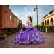 Off Shoulder Purple Quinceanera Dress Vestidos De 15 Anos Sequin Girls Sweet 16 Dresses Lace Appliques 2024 Wear Pageant