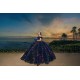 2024 Instagram Ball Gown Black Quince Dress Off Shoulder Sequin Birthday Party Dresses Sweetheart Neck Sweet 15 Gowns