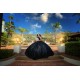 Sweetheart Neck Black Quince Dress 2024 Instagram Gowns Sequin Birthday Party Dresses Sleeveless Vestidos De 15 Anos