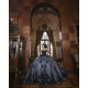 Square Collar Black Quinceanera Dress Sleeveless Sweet 15 Gowns Wear Pageant Lace Appliques 2024 Ball Gown Princess Dresses