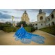 Sweetheart Neck Blue Quinceanera Dress Spaghetti Strap Wear Pageant Sweet 15 Gowns Lace Appliques 2024 Ball Gown Princess Dresses