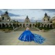 Sweetheart Neck Blue Quinceanera Dress Spaghetti Strap Wear Pageant Sweet 15 Gowns Lace Appliques 2024 Ball Gown Princess Dresses