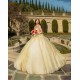 Sweetheart Neck Champagne Quinceanera Dress Off Shoulder Wear Pageant Sweet 15 Gowns Lace Appliques 2024 Ball Gown Princess Dresses