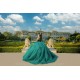 Sweetheart Neck Emerald Green Quinceanera Dress Off Shoulder Sweet 15 Gowns Wear Pageant Lace Appliques 2024 Ball Gown Princess Dresses