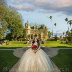 Gold Quinceanera Dress Off Shoulder 2024 Ball Gown Princess Dresses Lace Appliques Wear Pageant Sweetheart Neck Sweet 15 Gowns