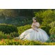 Ivory Quinceanera Dress Off Shoulder 2024 Ball Gown Princess Dresses Sweetheart Neck Sweet 15 Gowns Lace Appliques Wear Pageant