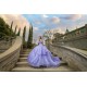 Sweetheart Neck Lilac Quince Dress 2024 Instagram Gowns Lace Appliques Birthday Party Dresses Off Shoulder Vestidos De 15 Anos