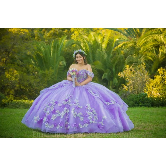 Off Shoulder Lilac Quinceanera Dress 2024 Ball Gown Princess Dresses Lace Appliques Wear Pageant Sweetheart Neck Sweet 15 Gowns