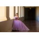 Off Shoulder Lilac Quinceanera Dress 2024 Ball Gown Princess Dresses Sweetheart Neck Sweet 15 Gowns Sequin Wear Pageant