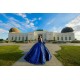 Navy Blue Quince Dress Sweetheart Neck Birthday Party Dresses Vestidos De 15 Anos Lace Appliques 2024 Instagram Gowns