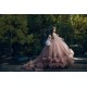 Pink Quince Dress Long Sleeve 2024 Instagram Gowns Ruffled Birthday Party Dresses Sweetheart Neck Vestidos De 15 Anos