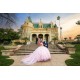 Pink Quince Dress Sweetheart Neck Birthday Party Dresses Off Shoulder Vestidos De 15 Anos 3D Flowers 2024 Instagram Gowns