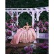 Off Shoulder Pink Quinceanera Dress Sweet 15 Gowns Lace Appliques Wear Pageant Sweetheart Neck 2024 Ball Gown Princess Dresses With Bow