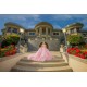 Sweetheart Pink Quinceanera Dress Sweet 15 Gowns Off Shoulder Wear Pageant Sequin 2024 Ball Gown Princess Dresses