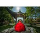 Sleeveless Red Quince Dress Off Shoulder Birthday Party Dresses Vestidos De 15 Anos Lace Appliques 2024 Instagram Gowns