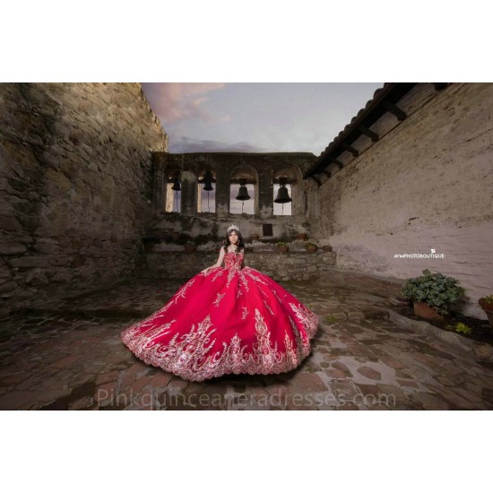 2024 Instagram Gowns Red Quince Dress Sweetheart Neck Birthday Party Dresses Lace Appliques Sleeveless Vestidos De 15 Anos