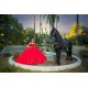 Lace Appliques Red Quinceanera Dress 2024 Ball Gown Princess Dresses Off Shoulder Wear Pageant Sweetheart Neck Sweet 15 Gowns