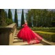 Red Quinceanera Dress Off Shoulder 2024 Ball Gown Princess Dresses Sweetheart Neck Sweet 15 Gowns Lace Appliques Wear Pageant