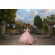 Rose Gold Quince Dress Lace Appliques Birthday Party Robe Off Shoulder Vestidos De 15 Anos Sweetheart Neck 2024 Instagram Gowns