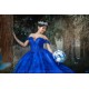 Royal Blue Quince Dress Sweetheart Neck Birthday Party Dresses Off Shoulder Vestidos De 15 Anos Lace Appliques 2024 Instagram Gowns