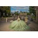 Sweetheart Neck Sage Green Quinceanera Dress Sweet 15 Gowns Wear Pageant Lace Appliques 2024 Ball Gown Princess Dresses With Cape Sleeve