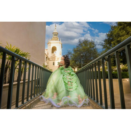 Off Shoulder Sage Gren Quinceanera Dress Sweet 15 Gowns Lace Appliques Wear Pageant Sweetheart Neck 2024 Ball Gown Princess Dresses