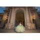 Off Shoulder Sage Gren Quinceanera Dress Sweet 15 Gowns Lace Appliques Wear Pageant Sweetheart Neck 2024 Ball Gown Princess Dresses