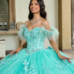 Wear Pageant Aqua Quince Dress Off Shoulder Instagram Gowns Lace Appliques Sweetheart Neck Vestidos De 15 Anos