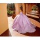 Lace Appliques Lilac Quince Dress Sweetheart Neck Vestidos De 15 Anos Instagram Gowns Detachable Birthday Party Gown