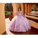 Lace Appliques Lilac Quince Dress Sweetheart Neck Vestidos De 15 Anos Instagram Gowns Detachable Birthday Party Gown