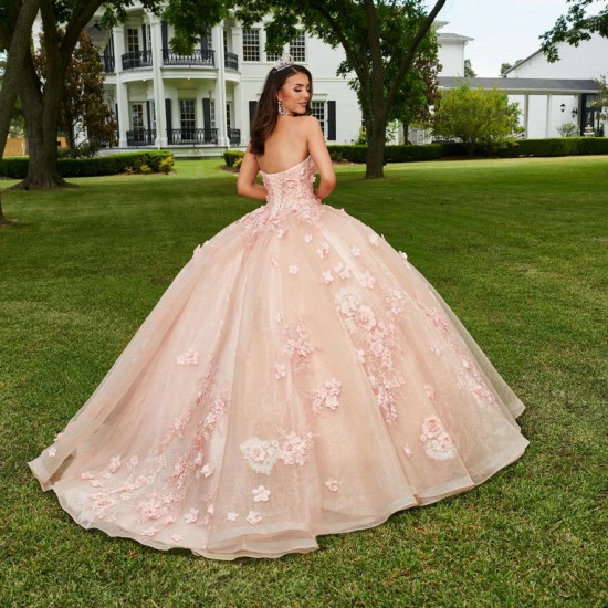 Pink Quince Dress Detachable Wear Pageant Sweetheart Neck Vestidos De 15 Anos Lace Appliques Instagram Gowns