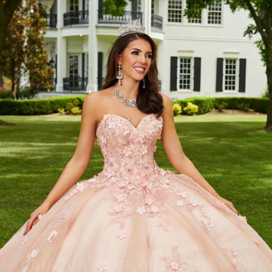 Pink Quince Dress Detachable Wear Pageant Sweetheart Neck Vestidos De 15 Anos Lace Appliques Instagram Gowns