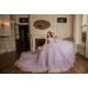 Off Shoulder Lilac Quinceanera Dress Sweet 15 Gowns Lace Appliques Wear Pageant Sweetheart Neck Birthday Party Dresses